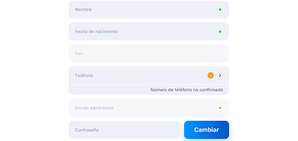 Verifica tu cuenta Verifica tu cuenta