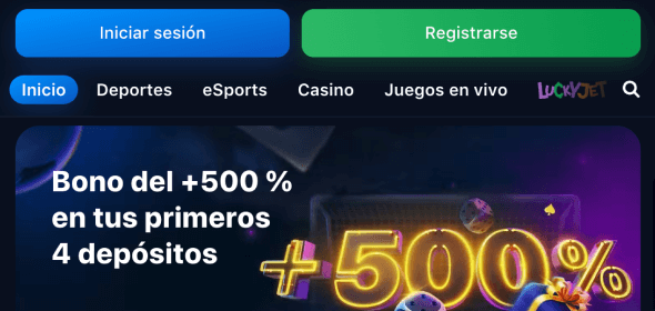 Abre el sitio web oficial de 1win Visita el sitio web oficial